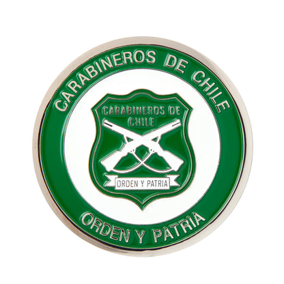 MONEDA OFICIALES DE CARABINEROS DE CHILE