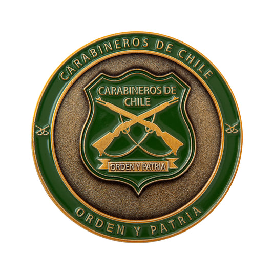MONEDA INSTITUCIONAL CARABINEROS DE CHILE
