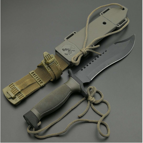 REPLICA CUCHILLO TÁCTICO OSO NEGRO