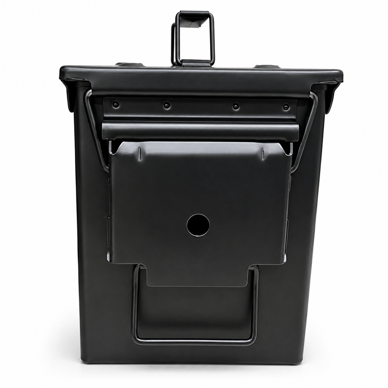 CAJA DE METAL  CALIBRE .50 COLOR NEGRO