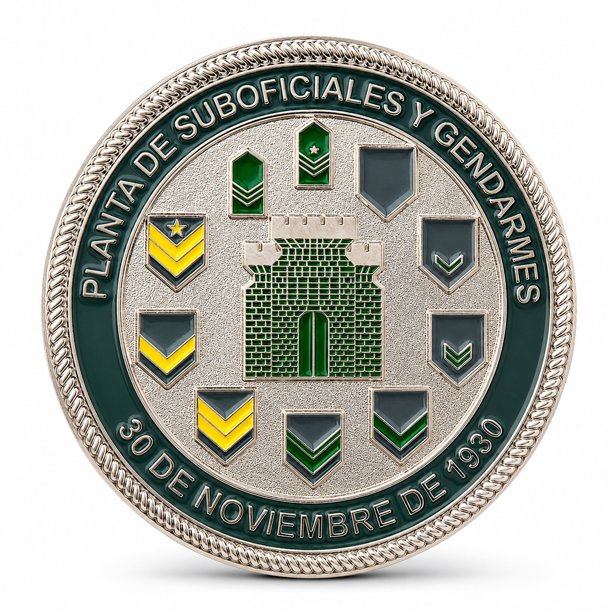 MONEDA DE GENDARMERIA
