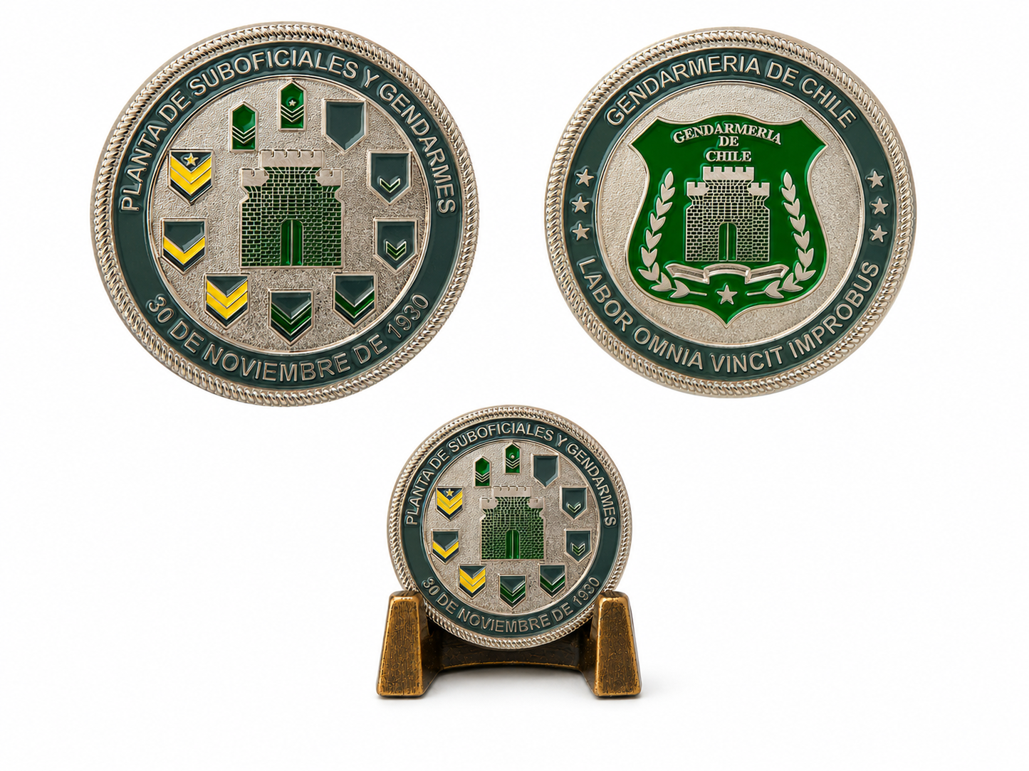 MONEDA DE GENDARMERIA