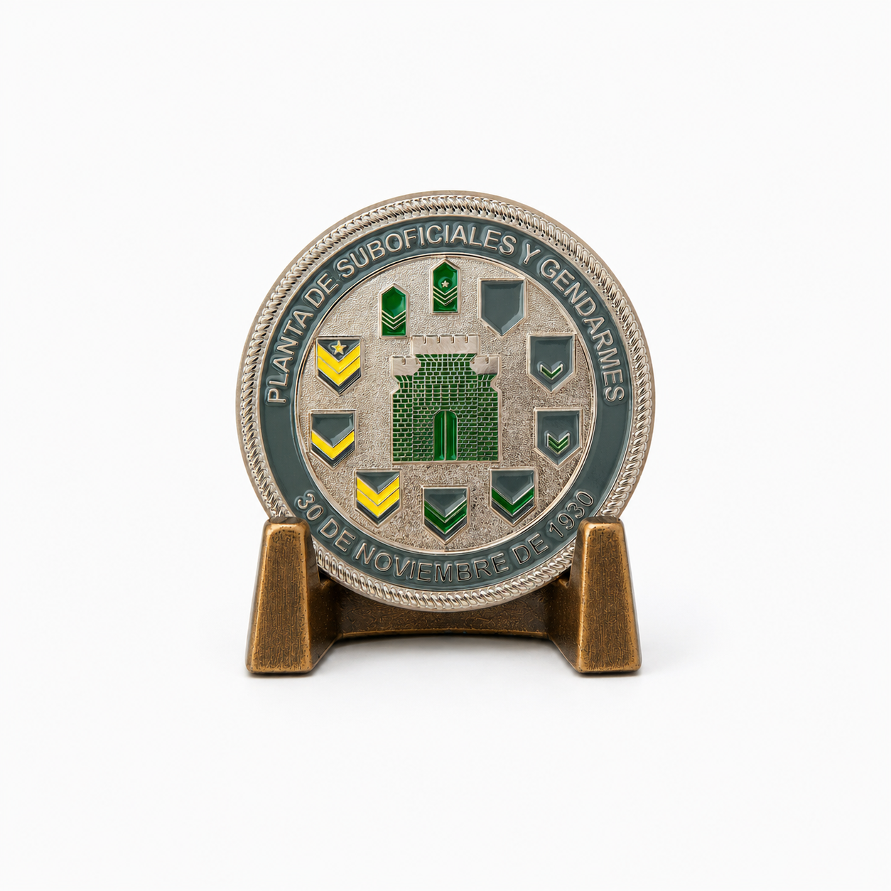 MONEDA DE GENDARMERIA