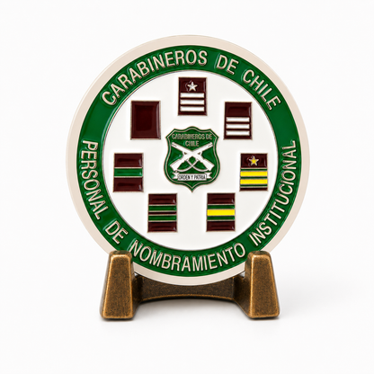 MONEDA SUBOFICIALES DE CARABINEROS DE CHILE