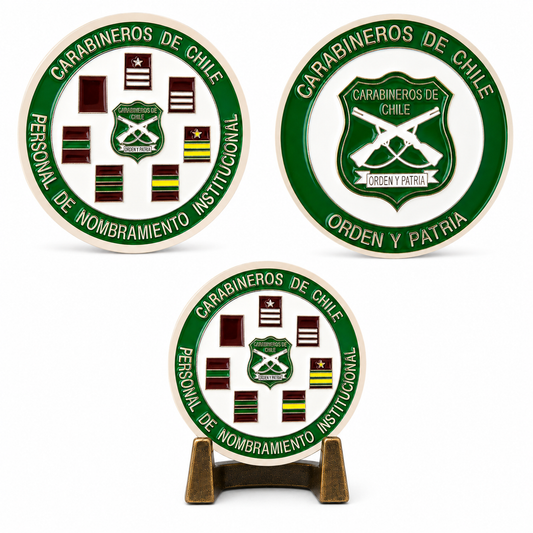 MONEDA SUBOFICIALES DE CARABINEROS DE CHILE