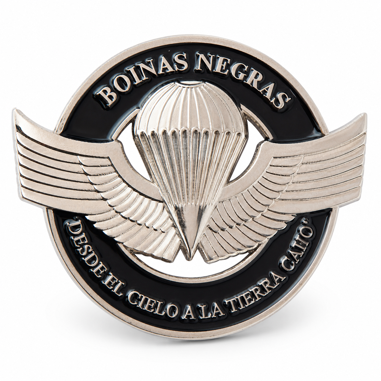 MONEDA PARACAIDISTAS BOINAS NEGRAS 60 mm