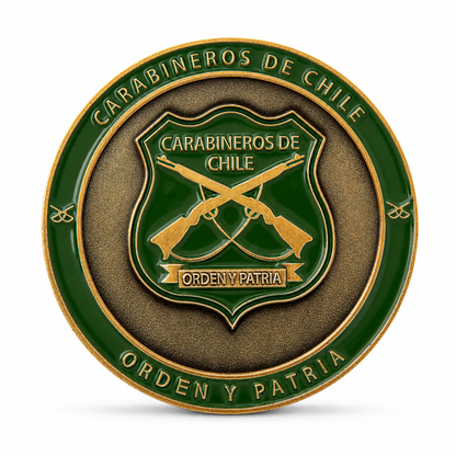 MONEDA INSTITUCIONAL CARABINEROS DE CHILE