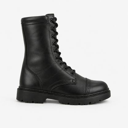 BOTAS MODELO CORCORAN CUERO, CON PUNTERA DE ACERO NACIONAL