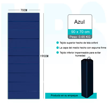 COLCHONETA PLEGABLE PARA CAMPING