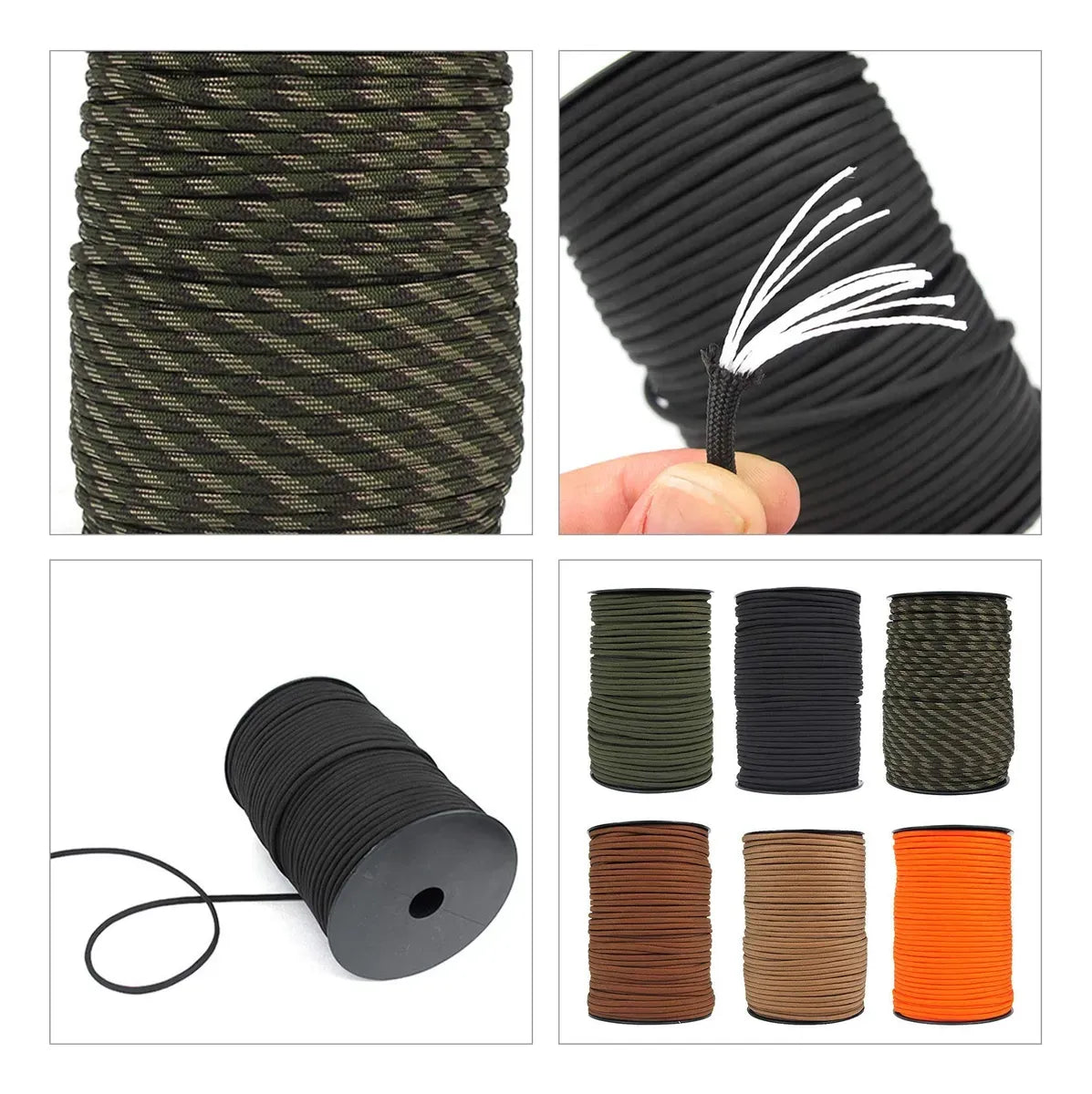 Cuerda Paracord 550 usos