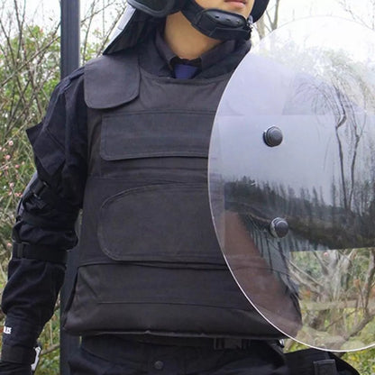 Chaleco anti puñalada negro - uso