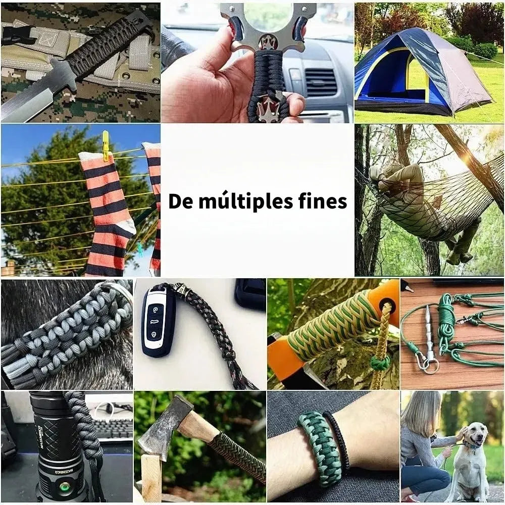 Cuerda Paracord 550 resistencia