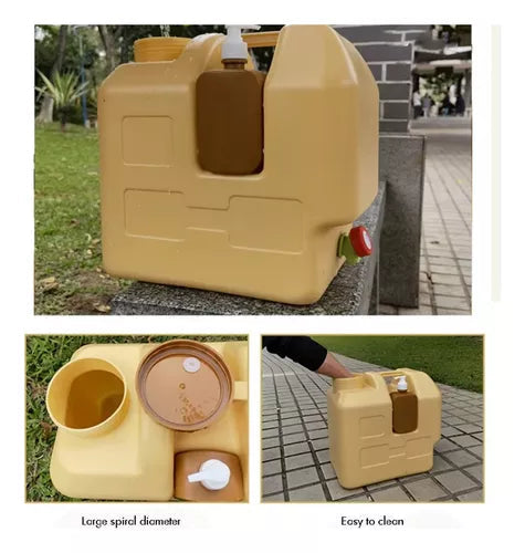 Tanque de agua portátil 20 litros para emergencia