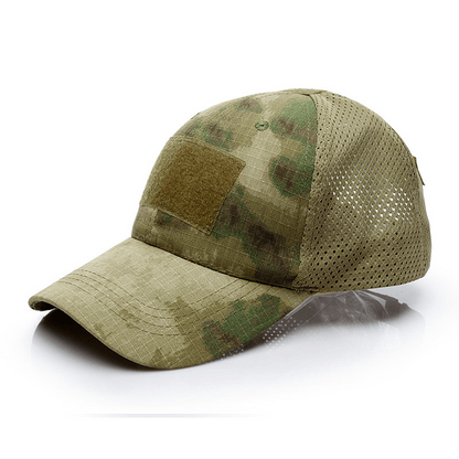 GORRO TACTICO MODELO MILITAR CON MALLA