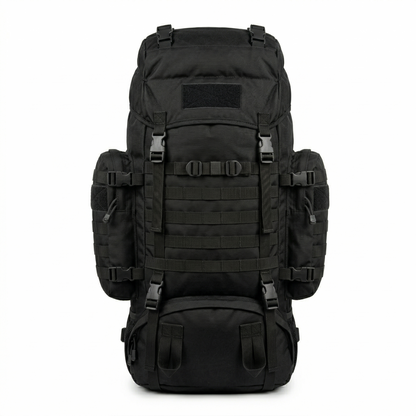 MOCHILA TÁCTICA MILITAR 90 LITROS CORDURA FABRICACIÓN NACIONAL