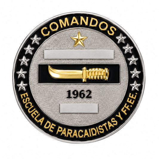 MONEDA EJERCITO DE CHILE COMANDOS ESCUELA DE PARACAIDISTAS Y FUERZAS ESPECIALES