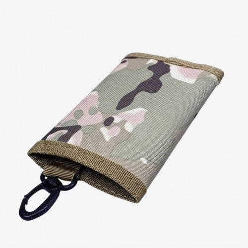 BILLETERA POUCH CARTERA TACTICA MOLLE LIGERA GANCHO