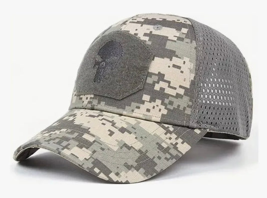 GORRA TACTICA HOMBRE CALAVERA PUNISH COLOR ACU